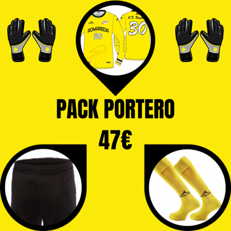FUTBOL SALA PORTERO PACK CD ROMAREDA