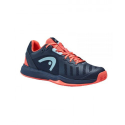 ZAPATILLAS HEAD SPRINT TEAM 3.0 AZUL/CORAL